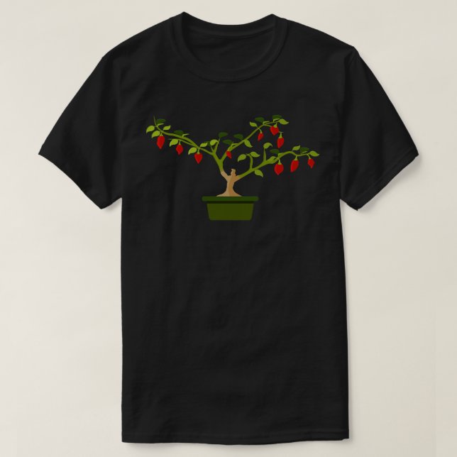 Bonchi Chilli in Green Pot T-Shirt (Design Front)