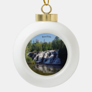 Bond Falls ball or snowflake ornament