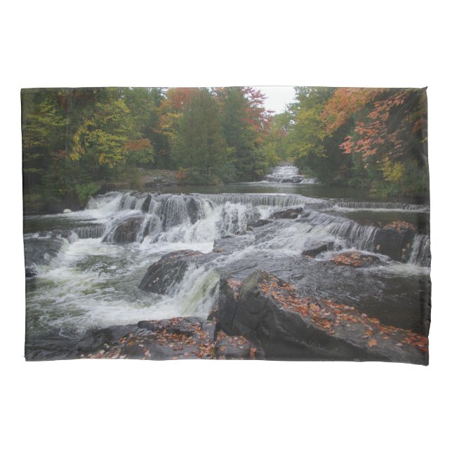 Bond Falls cascades pillow case (Front)