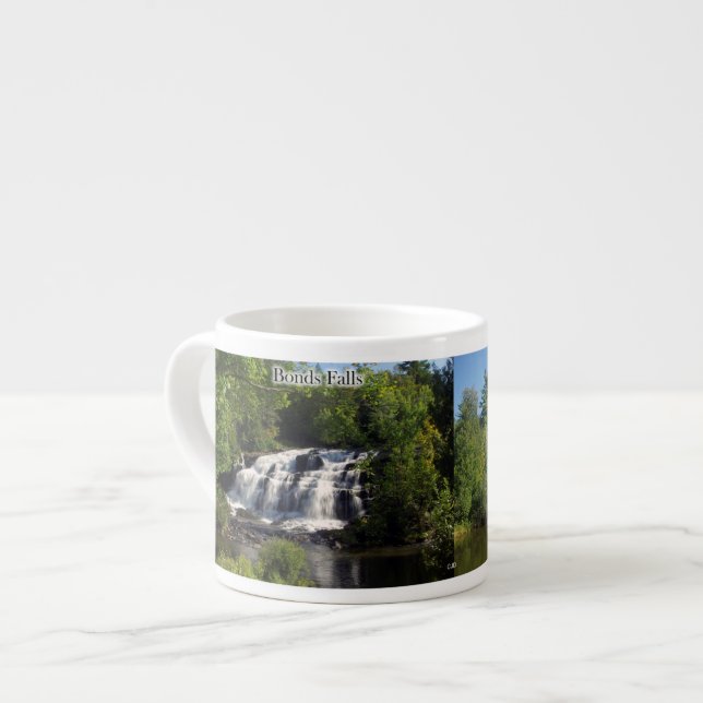 Bond Falls espresso mug (Front Left)