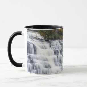 Bond Falls In Autumn Near Paulding, Michigan Mug