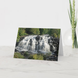 Bond Falls, Paulding, Michigan's Upper Peninsula Card