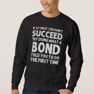 Bond Surname Family Tree Birthday Reunion Idea Sweatshirt