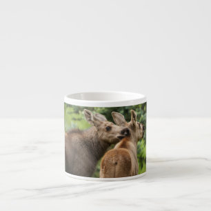 Bonded Moose Calves Espresso Cup