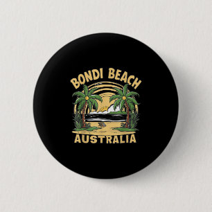 Bondi Beach Australia 6 Cm Round Badge