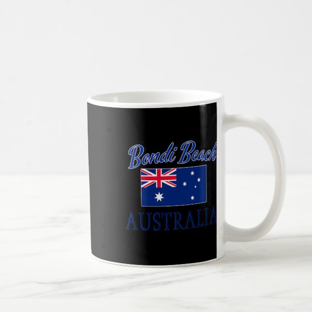 Bondi Beach Australia Flag  Coffee Mug (Right)