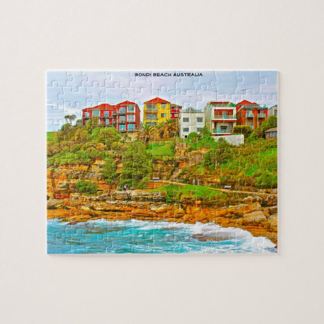 Bondi Beach Australia Jigsaw Puzzle (Horizontal)
