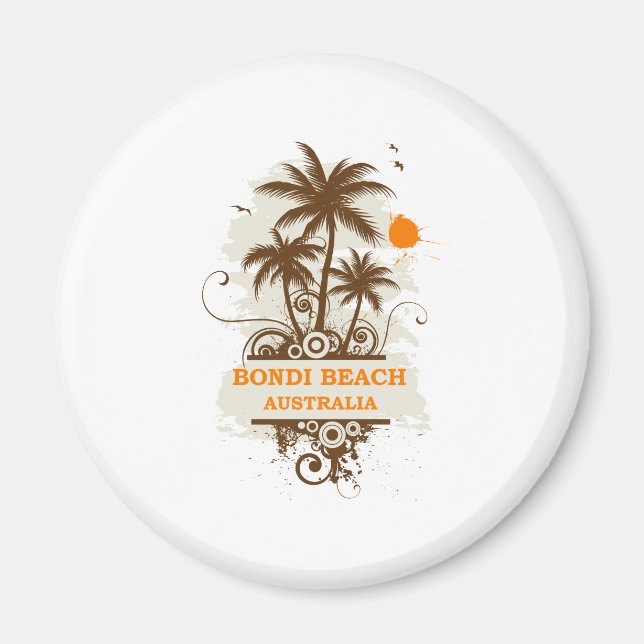 Bondi Beach Australia Magnet (Front)