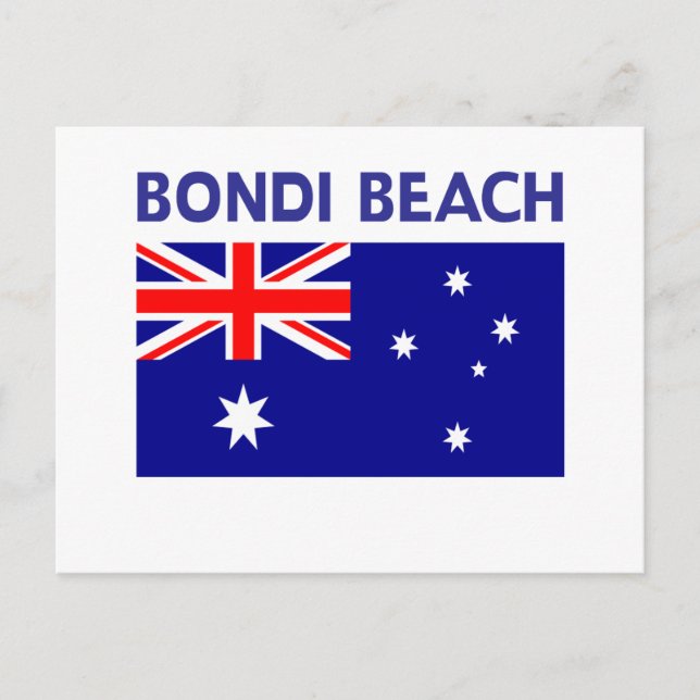 BONDI BEACH Australia T shirts and Products Postcard (Front)