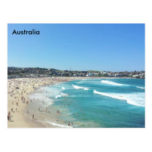 Bondi Beach, New South Wales, Australia Postcard