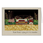 Bondi Beach Nights Blank Card