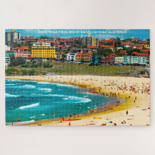 Bondi Beach Sydney Jigsaw Puzzle
