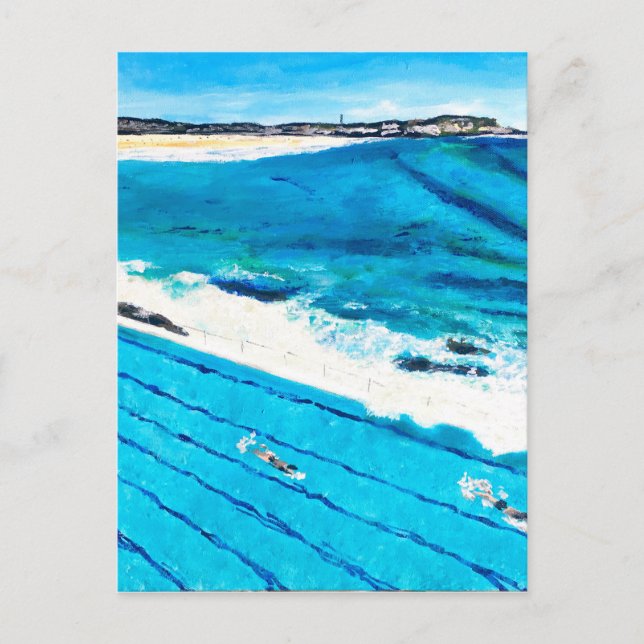 Bondi Icebergs (Feb 18) Postcard (Front)
