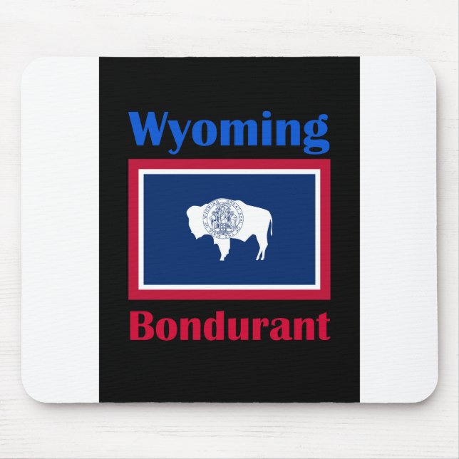 Bondurant Wyoming Mouse Pad (Front)