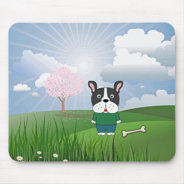 Bone-a-Fido Mouse Pad (Front)