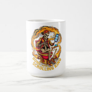 Bone-afide Scrolling King Coffee Mug