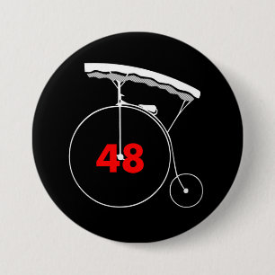 Bone All Over 48 7.5 Cm Round Badge