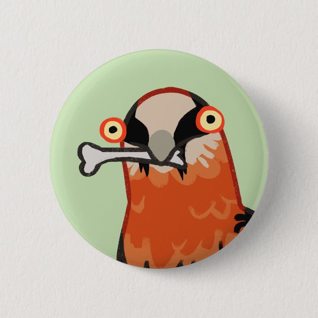 Bone Appetit Button (Front)