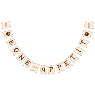 Bone-Appetit Dog Party Bunting