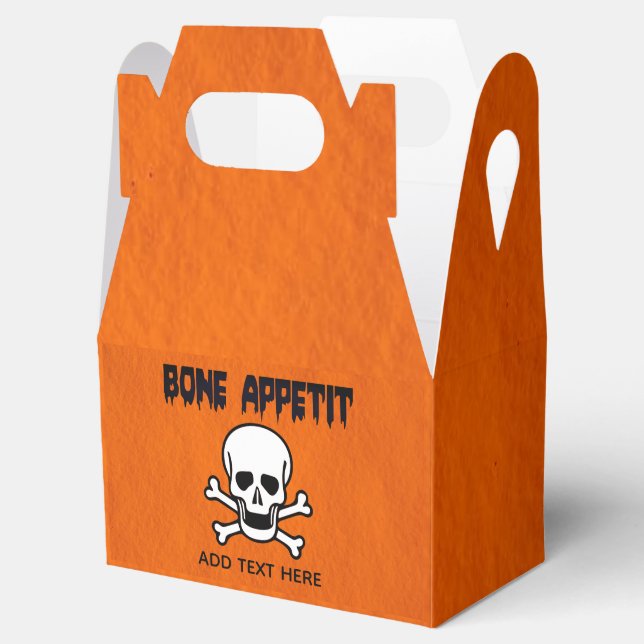 Bone Appetit Favor Box (Opened)