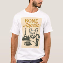 Bone Appétit French Bulldog Shirt