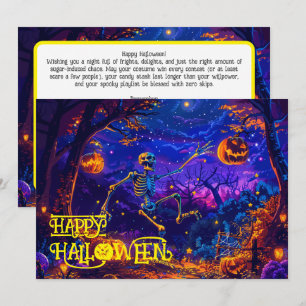 Bone-Appétit Halloween Bash Card
