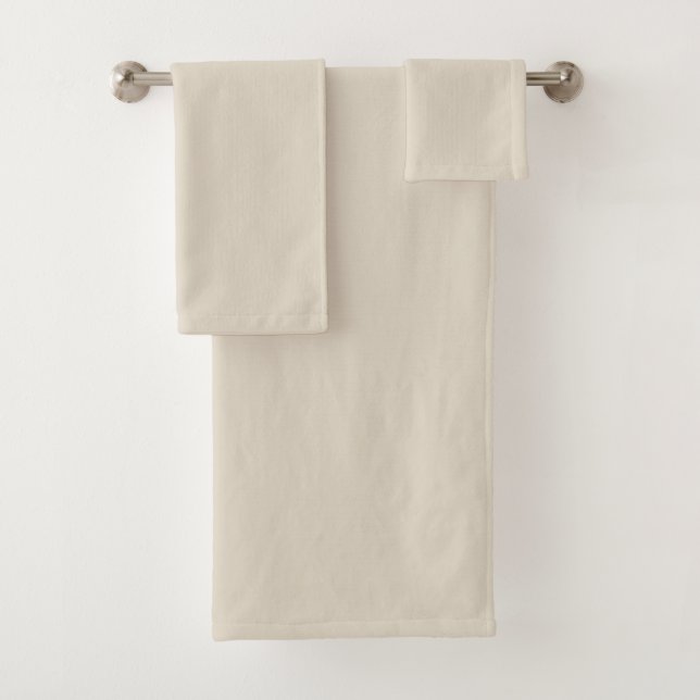 Bone  bath towel set (Insitu)