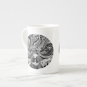 Bone China Grincheux Angel Wishes Mug