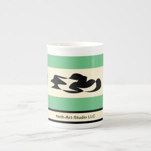 Bone China, Heth-Art-Studio LLC coffee or tea cup