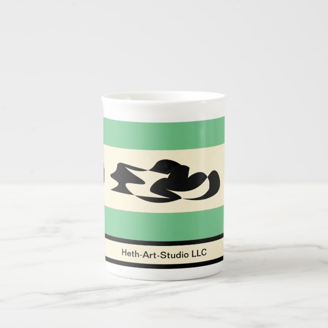 Bone China, Heth-Art-Studio LLC coffee or tea cup (Front)