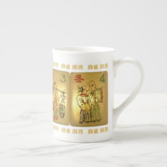 Bone China mug with Season tiles (Right)