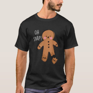 Bone Fracture Bracelet Broken Arm Gingerbread Bone T-Shirt