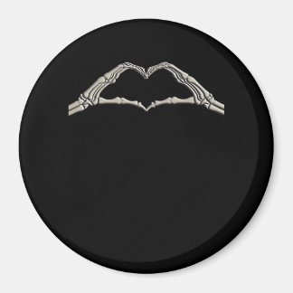 Bone Hands Heart Active Modern Aesthetic Magnet