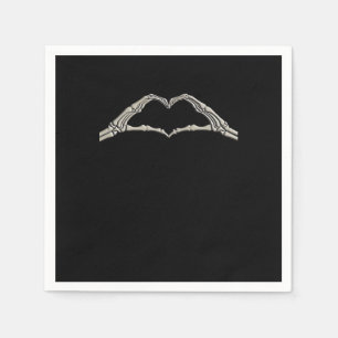Bone Hands Heart Active Napkin