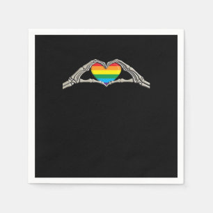 Bone Hands Heart Active Napkin