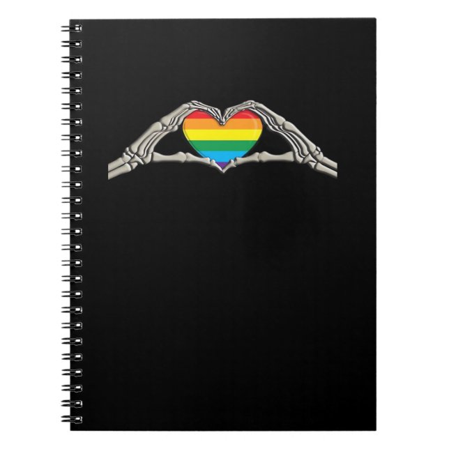 Bone Hands Heart Active Notebook (Front)