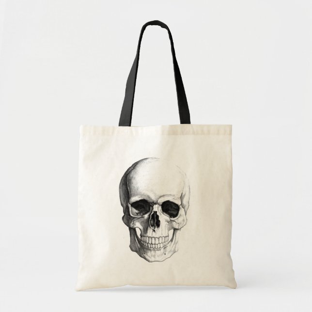 Bone Head Mini Tote Bag (Front)