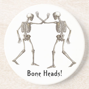 Bone Heads Halloween Coaster