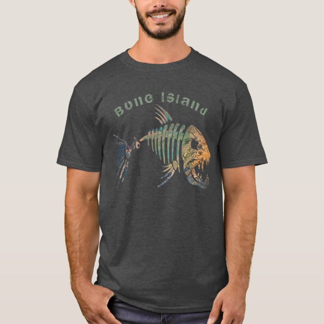 Bone Island Fish T-Shirt (Front)