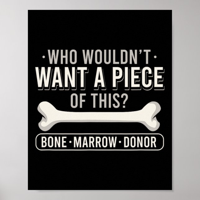 Bone Marrow Donation Cancer Fighter Leukaemia Awar Poster (Front)