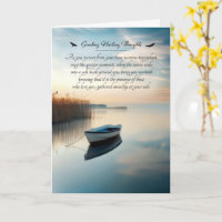 Bone Marrow Transplant Boat on a Lake Get Well