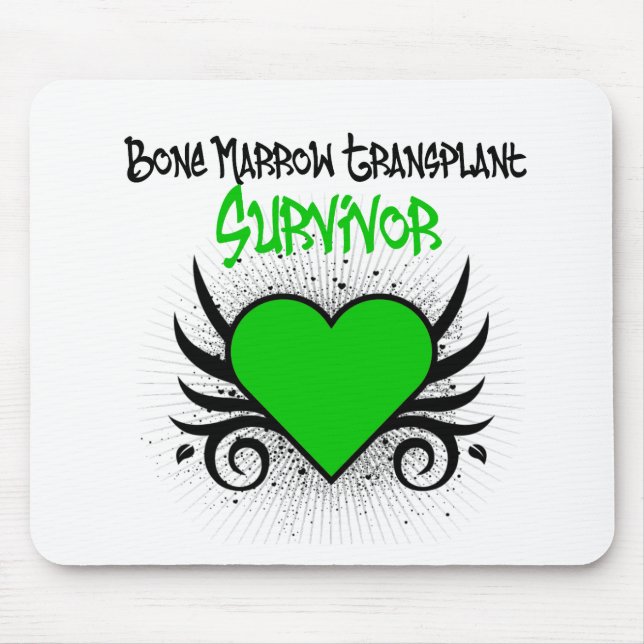 Bone Marrow Transplant Survivor Mouse Pad (Front)