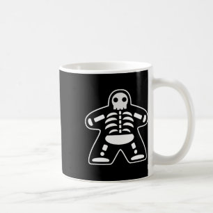Bone Meeple Skeleton Halloween Board Gamer Gift  Coffee Mug