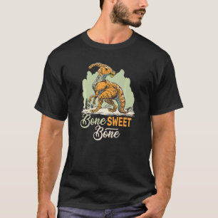 Bone Sweet Bone men Paleontologist parasaurolophus T-Shirt