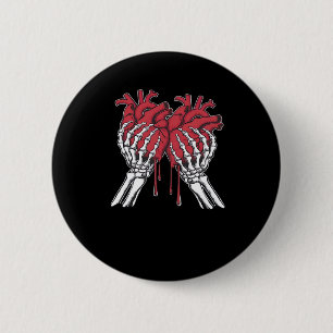 Bone To Be Your Valentine - Valentines Day Funny S 6 Cm Round Badge