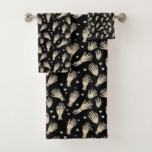 Bone to Heart Bath Towel Set