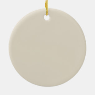 Bone Top Coloured Ceramic Ornament