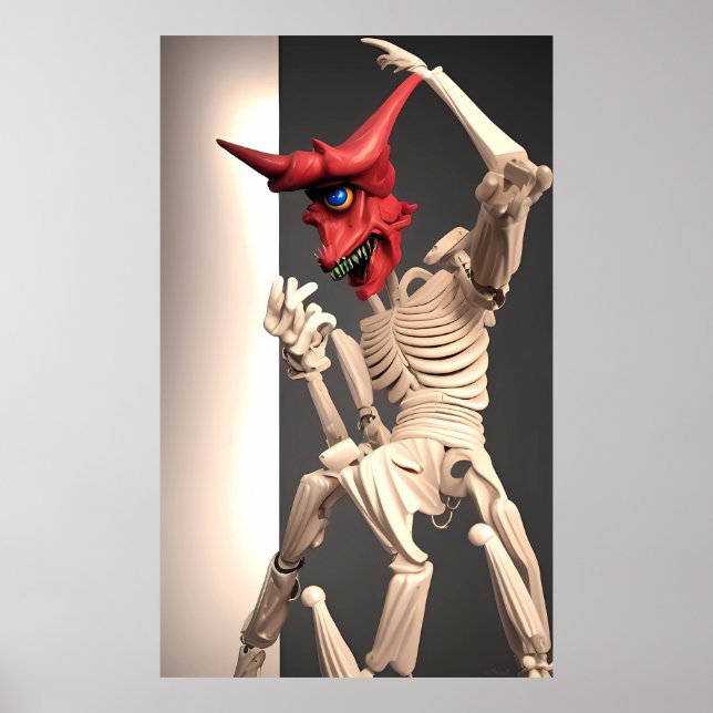 Bone Up or Go Home Poster (Front)