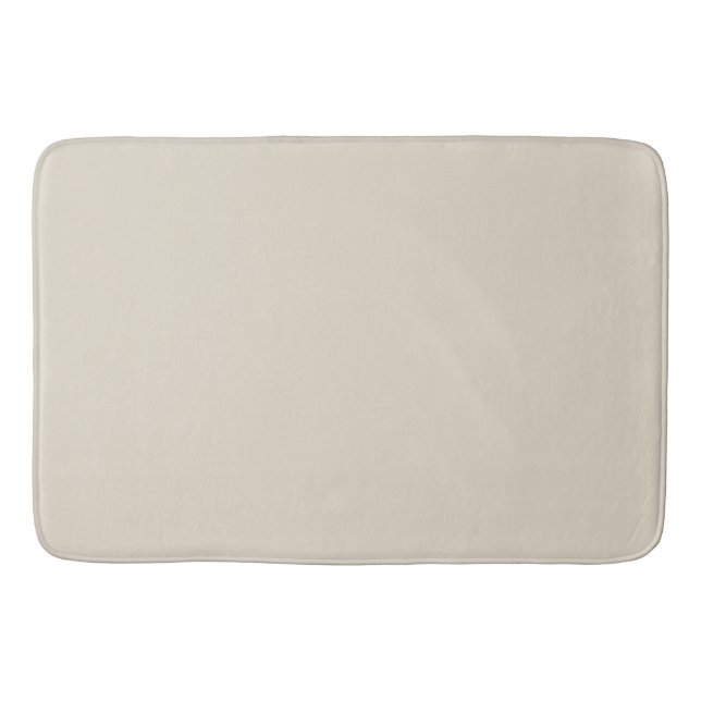 Bone White Bath Mat (Front)
