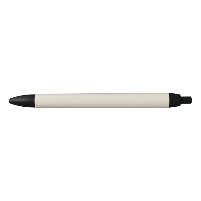 Bone White Black Ink Pen (Front)